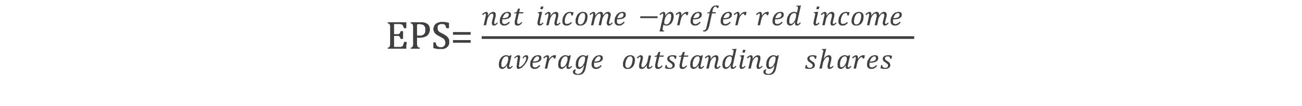 EPS Formula