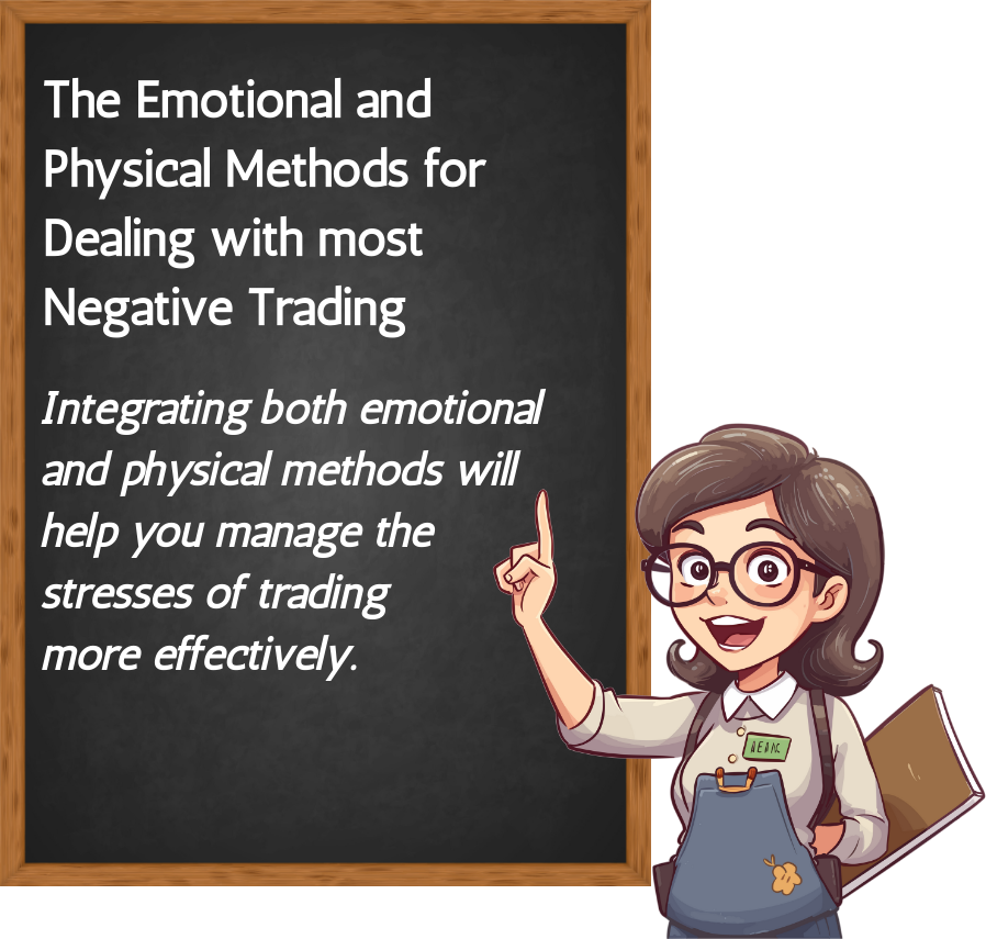 The Emotional and Physical Methods for Dealing with most Negative Trading