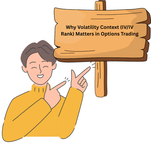 Why Volatility Context (IVIV Rank) Matters in Options Trading