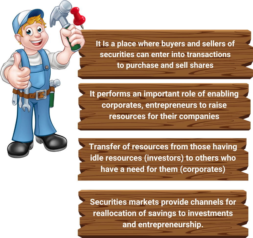 Functions of Securities Market