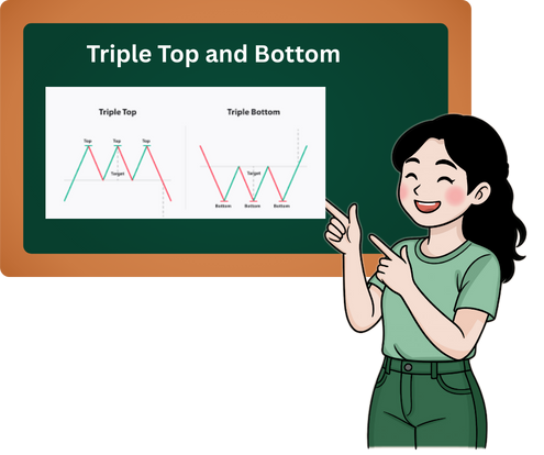 Triple Top and Bottom