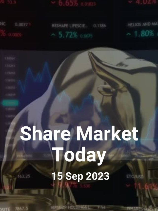 Share Market Today: 15-Sep-2023
