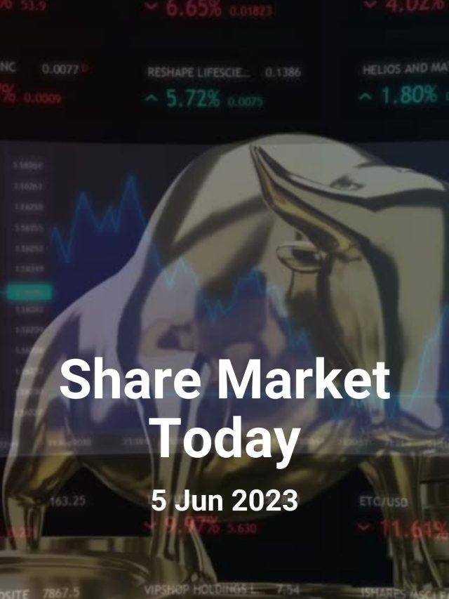 Share Market Today: 5-Jun-2023