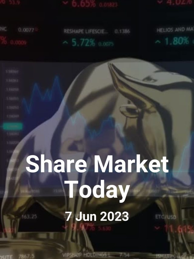 Share Market Today: 7-Jun-2023